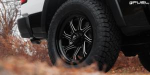 Dodge Ram 1500 with Fuel 1-Piece Wheels Seeker - D676